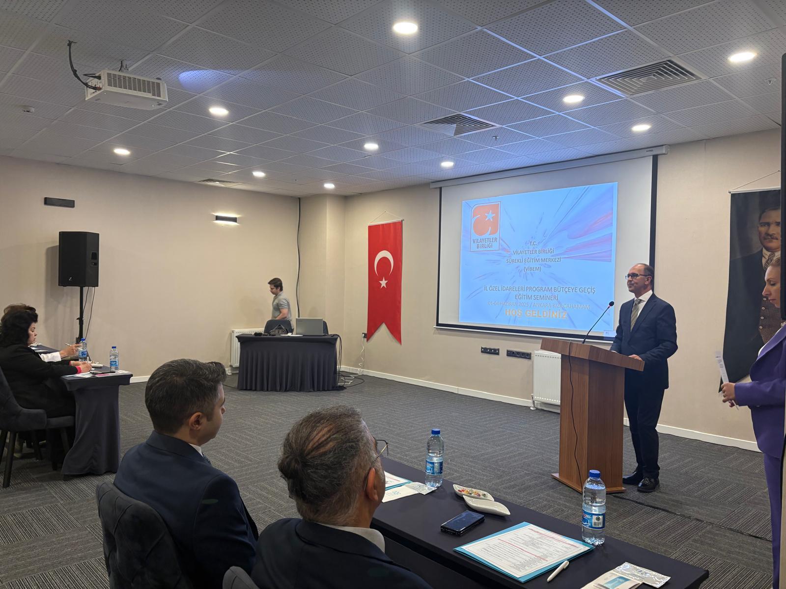 İL ÖZEL İDARELERİ PROGRAM BÜTÇEYE GEÇİŞ EĞİTİM SEMİNERİ